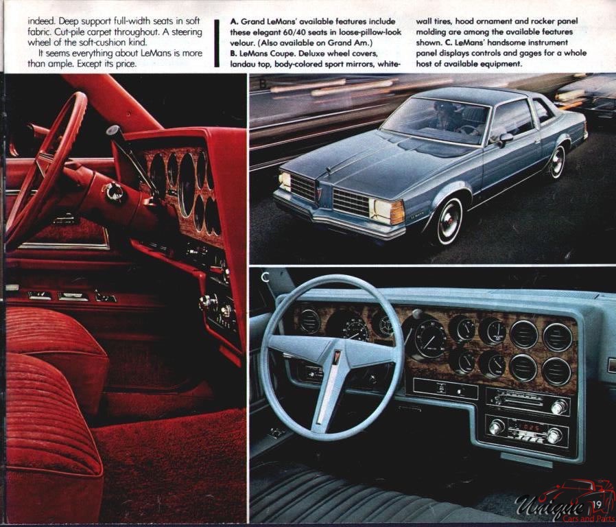 1979 Pontiac Brochure Page 10